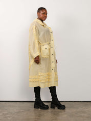 KKCo x BRZ - Spiral Windbreaker in Butter