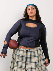 KKCo x BRZ - Paneled Kickback Layer in Midnight