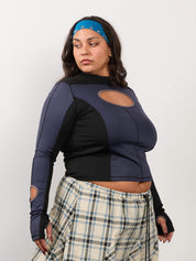 KKCo x BRZ - Paneled Kickback Layer in Midnight