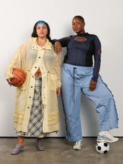 KKCo x BRZ - Spiral Windbreaker in Butter