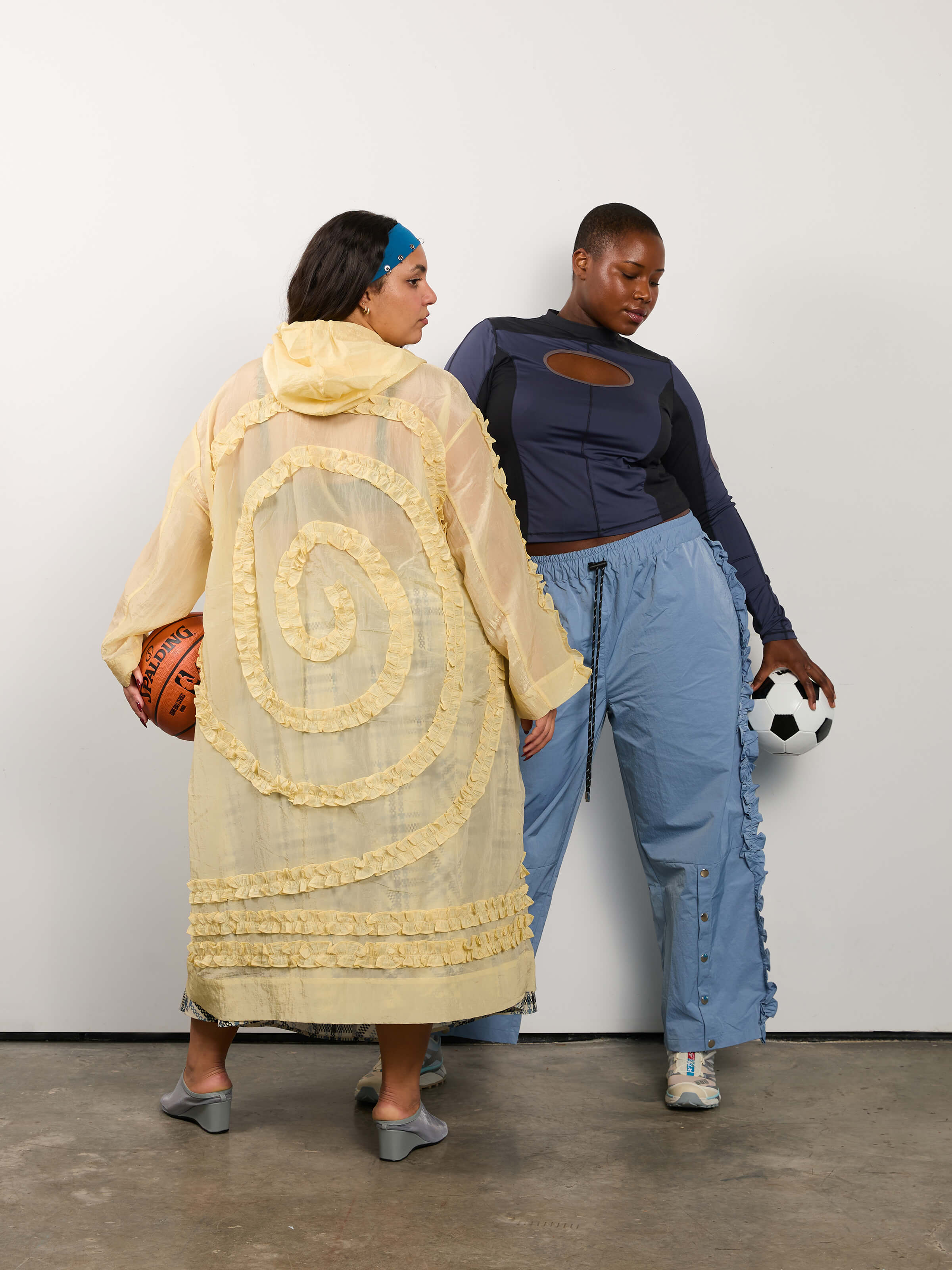 KKCo x BRZ - Spiral Windbreaker in Butter