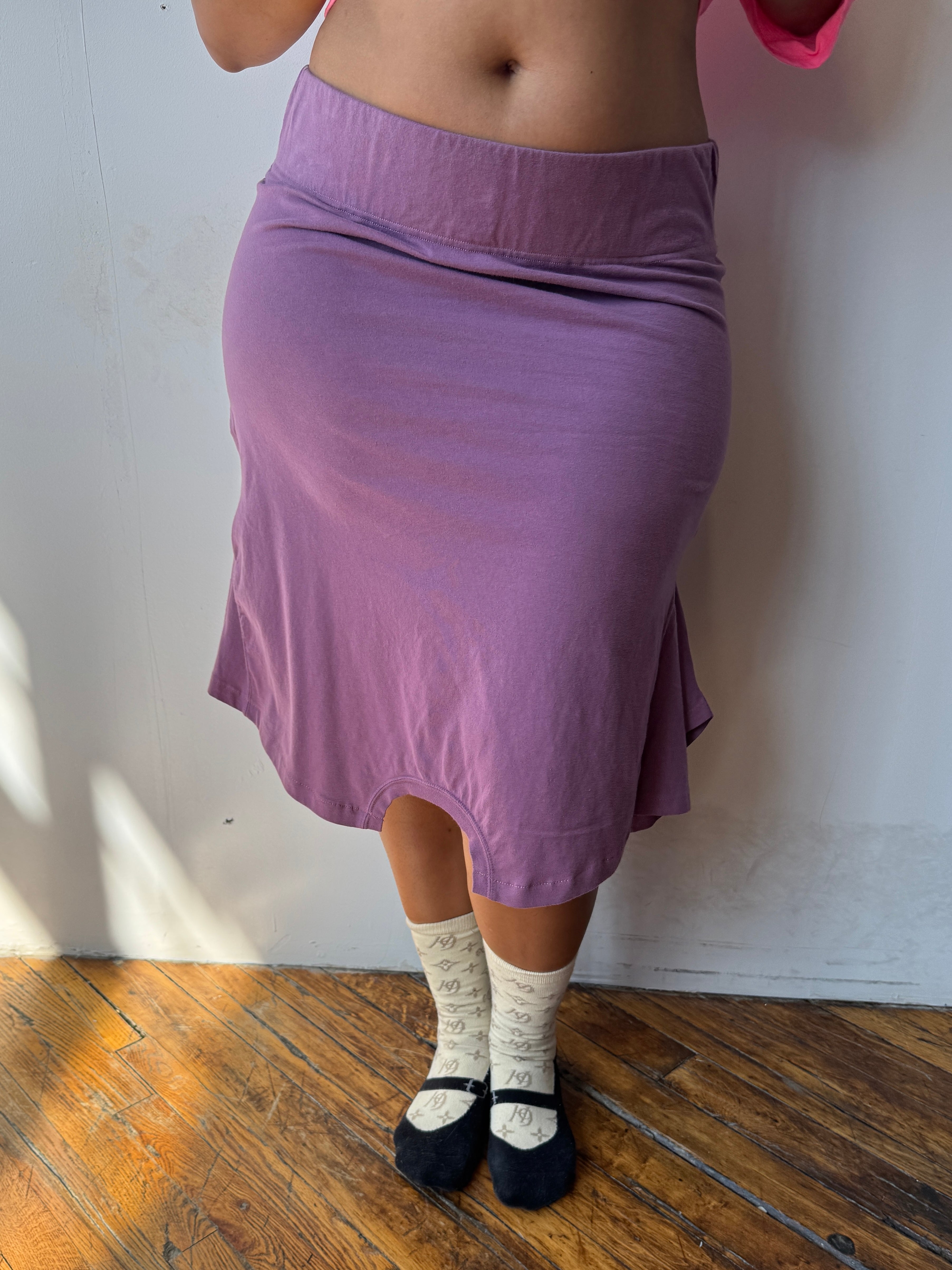 Gina Corrieri - Purple Midi Skirt (L/XL + XL/1X)