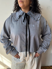 Grandpa's Shirts - Grey Lily Shirt (2X/3X)