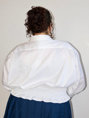 LAHMICHELLA - White Marielle Top (3X)