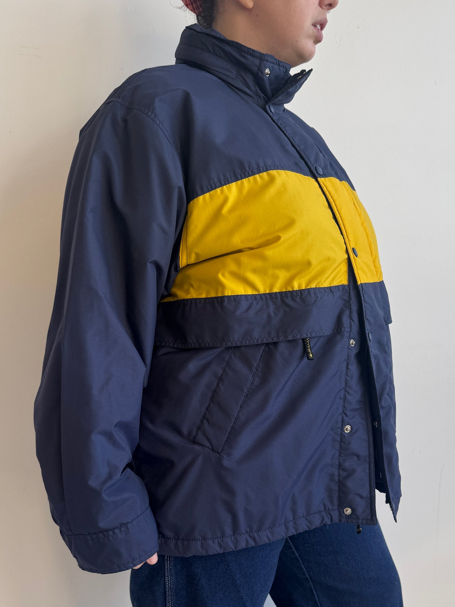 Vintage - Navy and Yellow Jacket (2X)