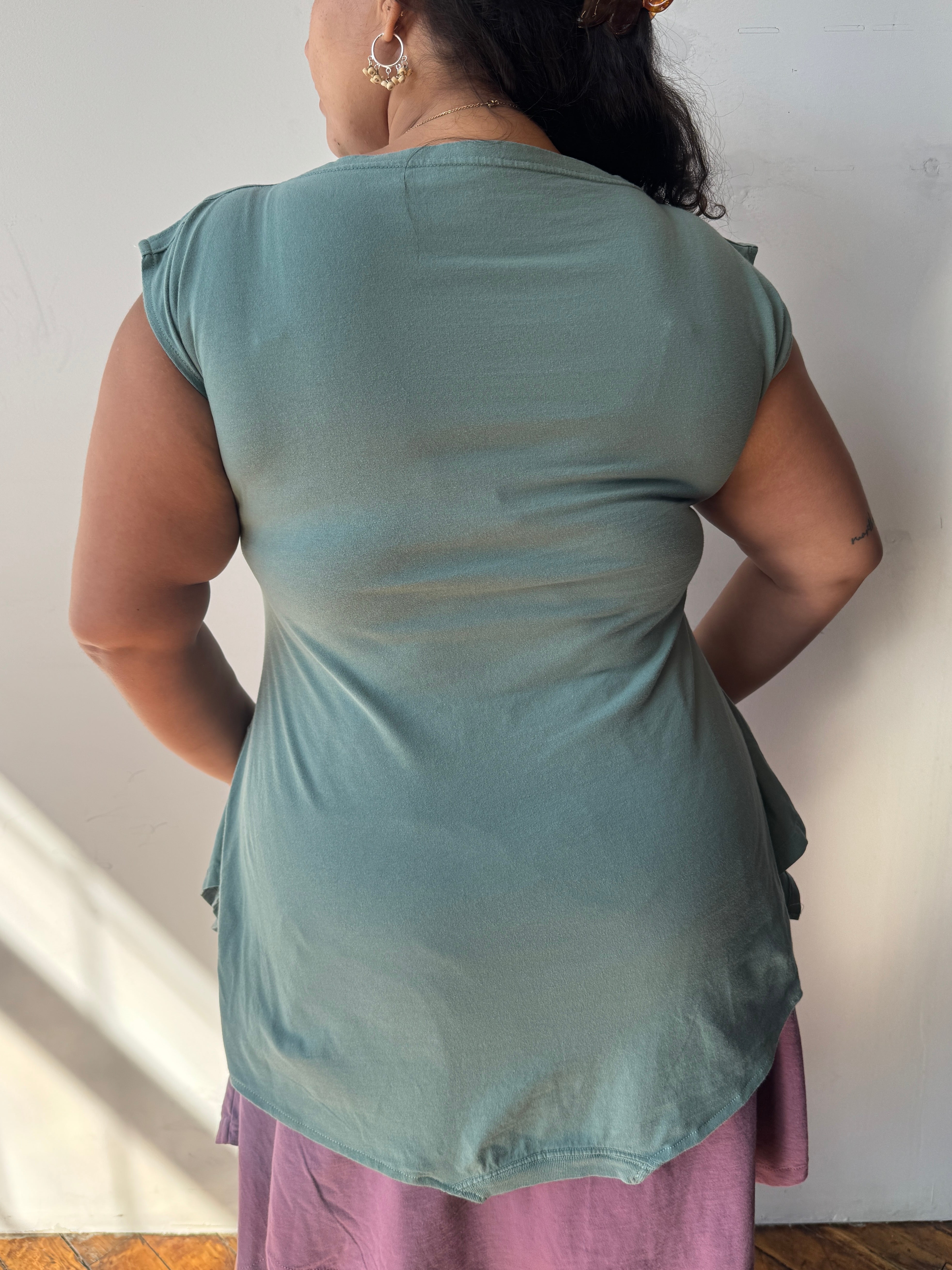 Gina Corrieri - 180 Top - Light Green (XL/1X + 3X)