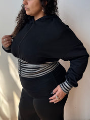 Karla Laidlaw - Circus Jacket - Vintage Black & Silver (XL-3X)