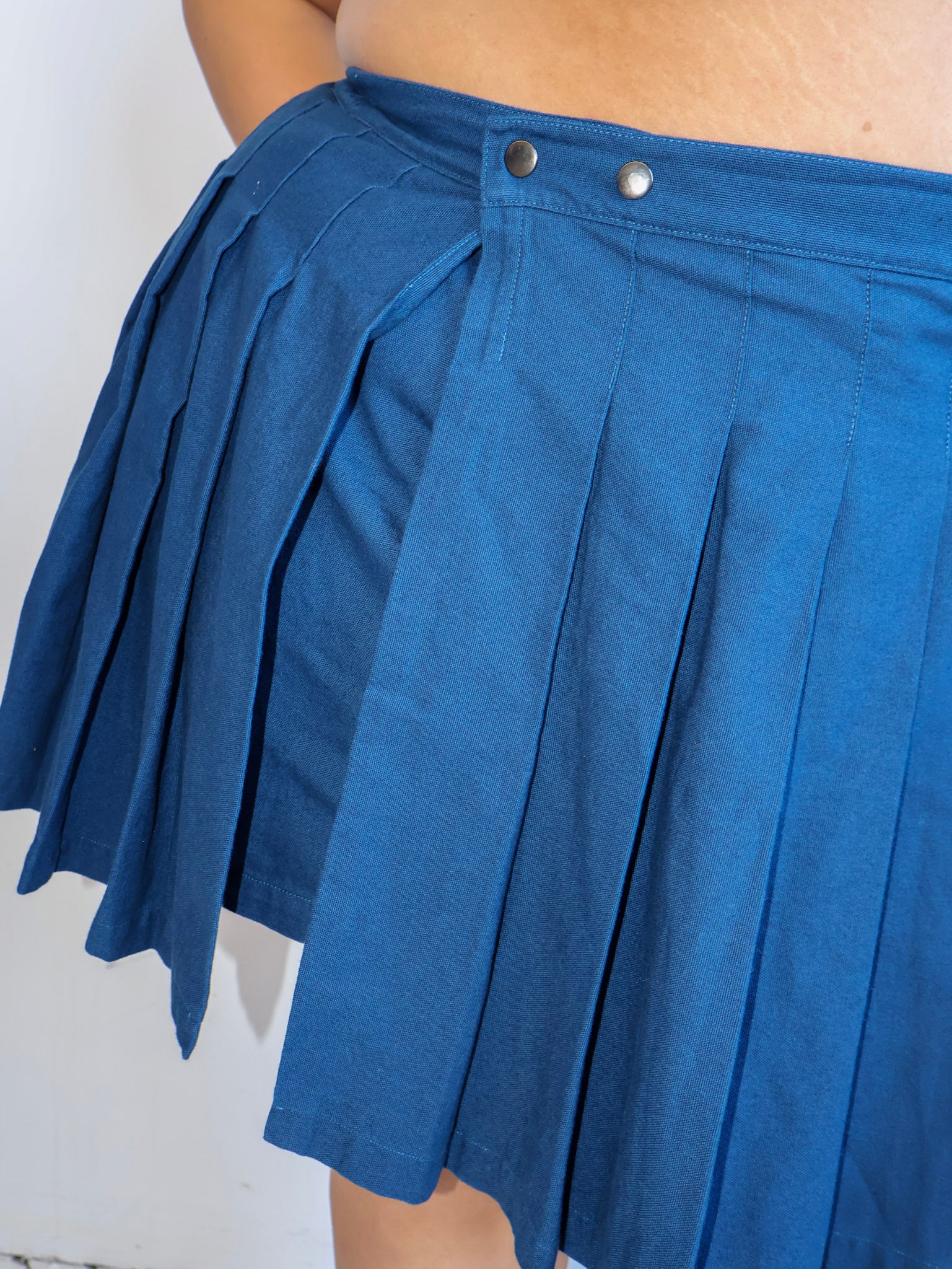 Noble - Navy Pleated Skort (XL-3X)