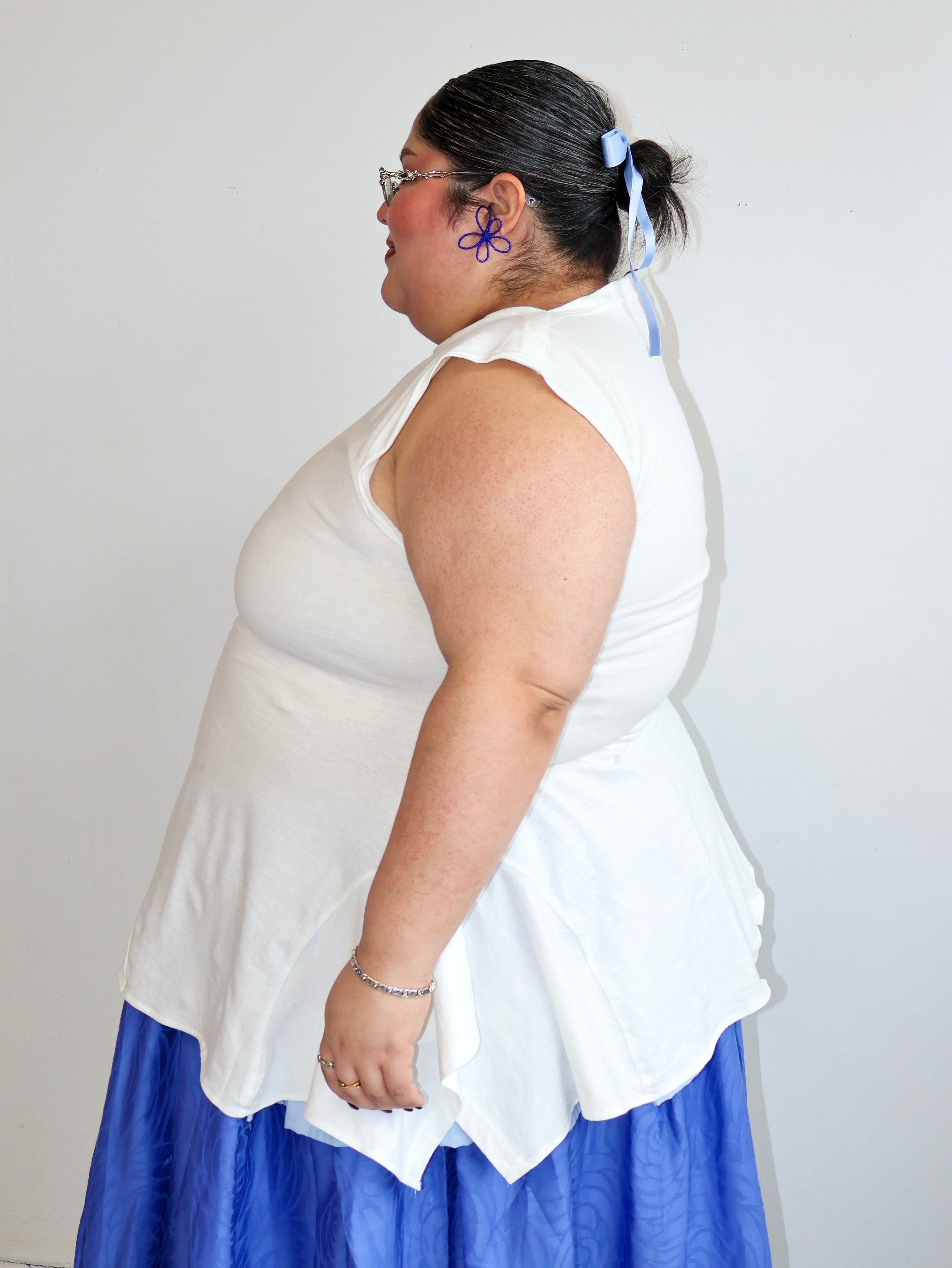 Gina Corrieri x BRZ - White 180 Top (3X/4X)