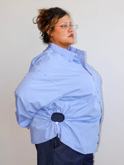 Nena Hansen - Light Blue Bungee Shirt (4X)