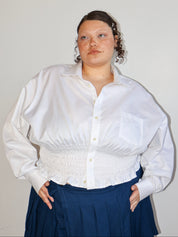 LAHMICHELLA - White Marielle Top (3X)