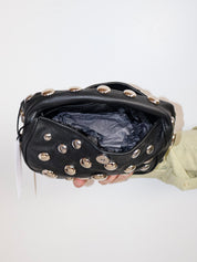 Dani Feris - Black Silver Stud Bag