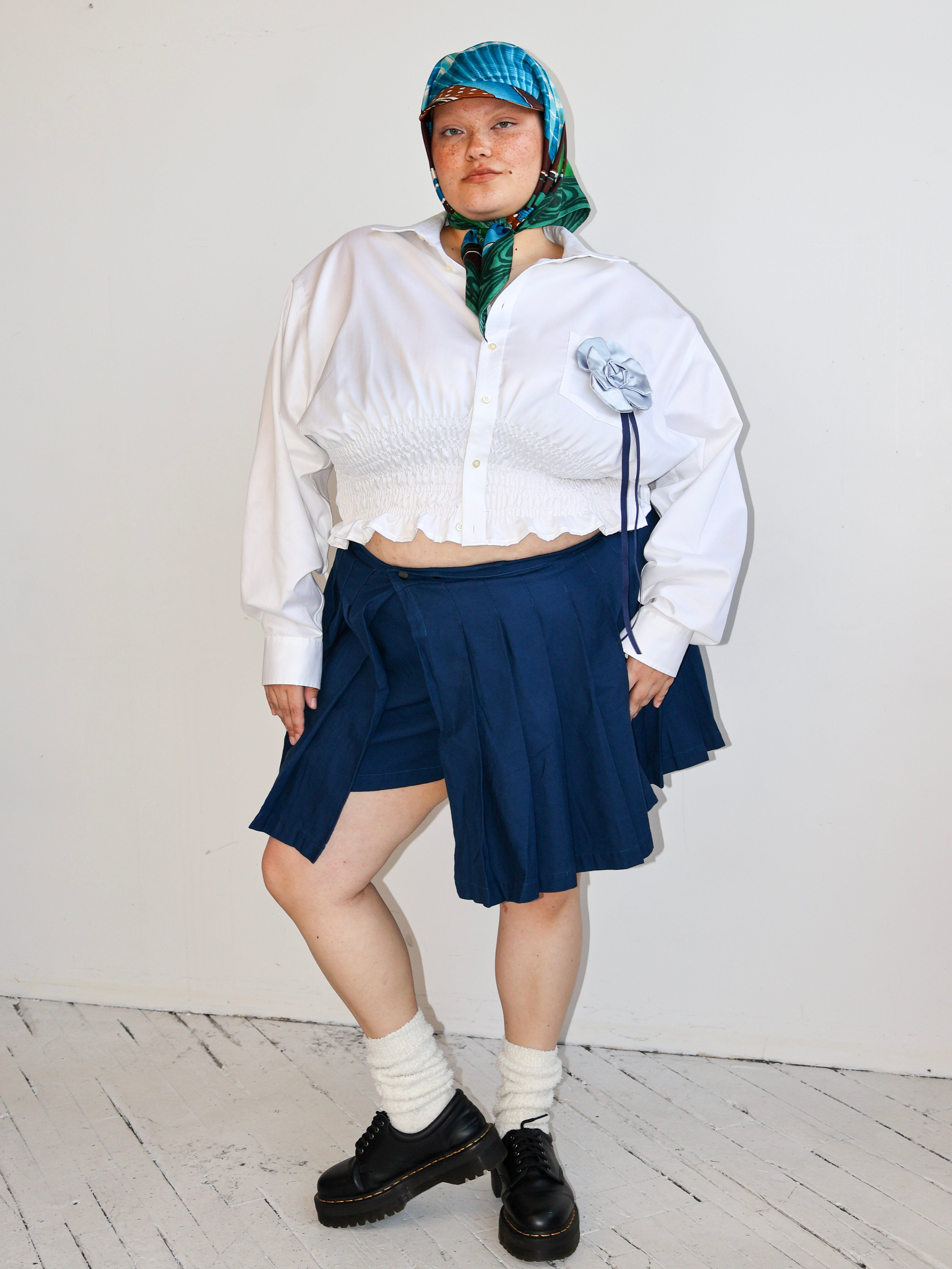 LAHMICHELLA - White Marielle Top (3X)