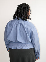 LAHMICHELLA x BRZ - Marielle Top in Slate (2X/3X)