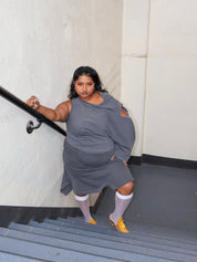 Gina Corrieri x BRZ - Grey U-Top (2X)