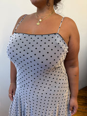 Cueva - Odette Dress in Polka Dot (XL-4X)