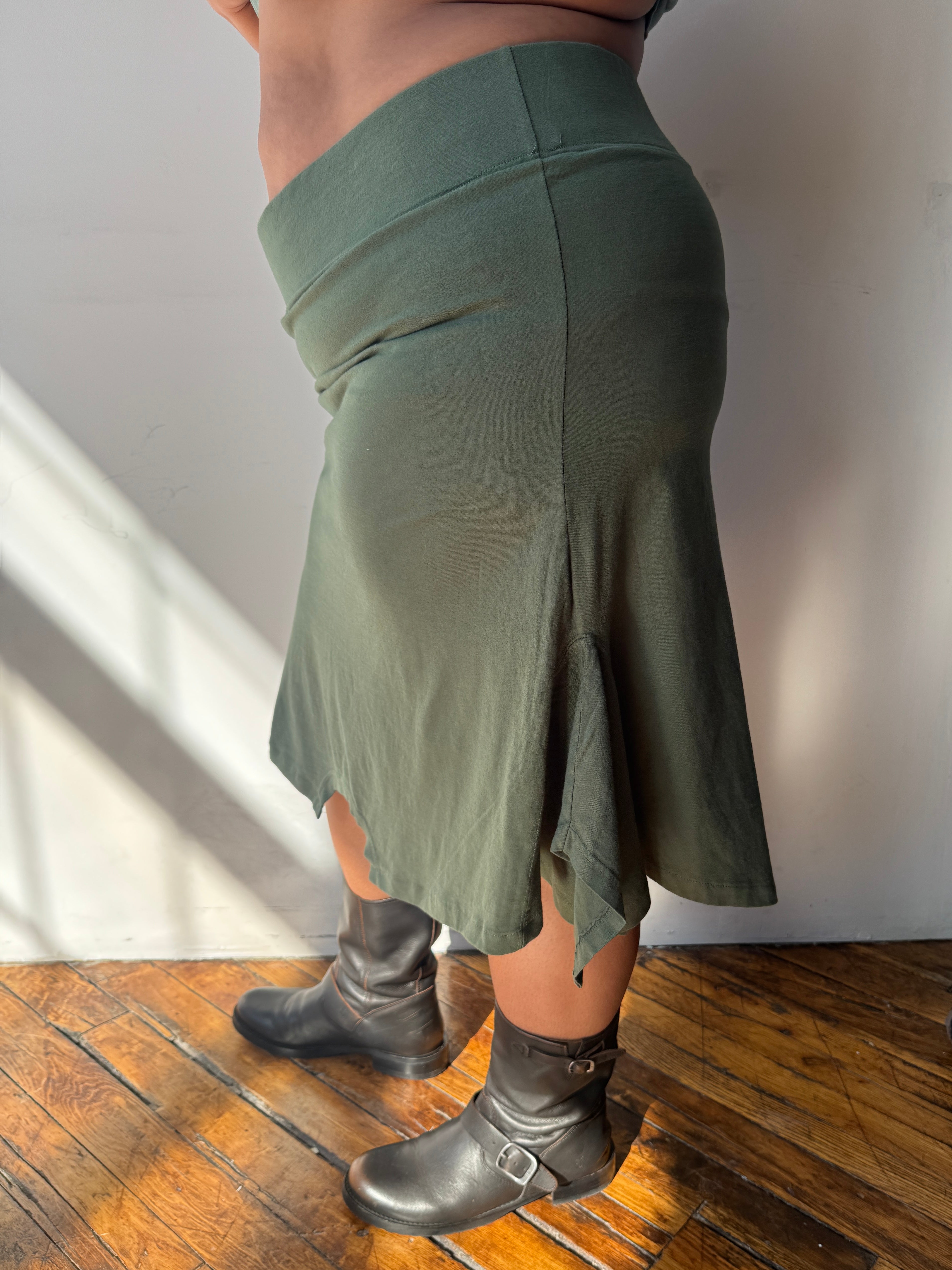 Gina Corrieri - Midi Skirt - Green (XL/1X)