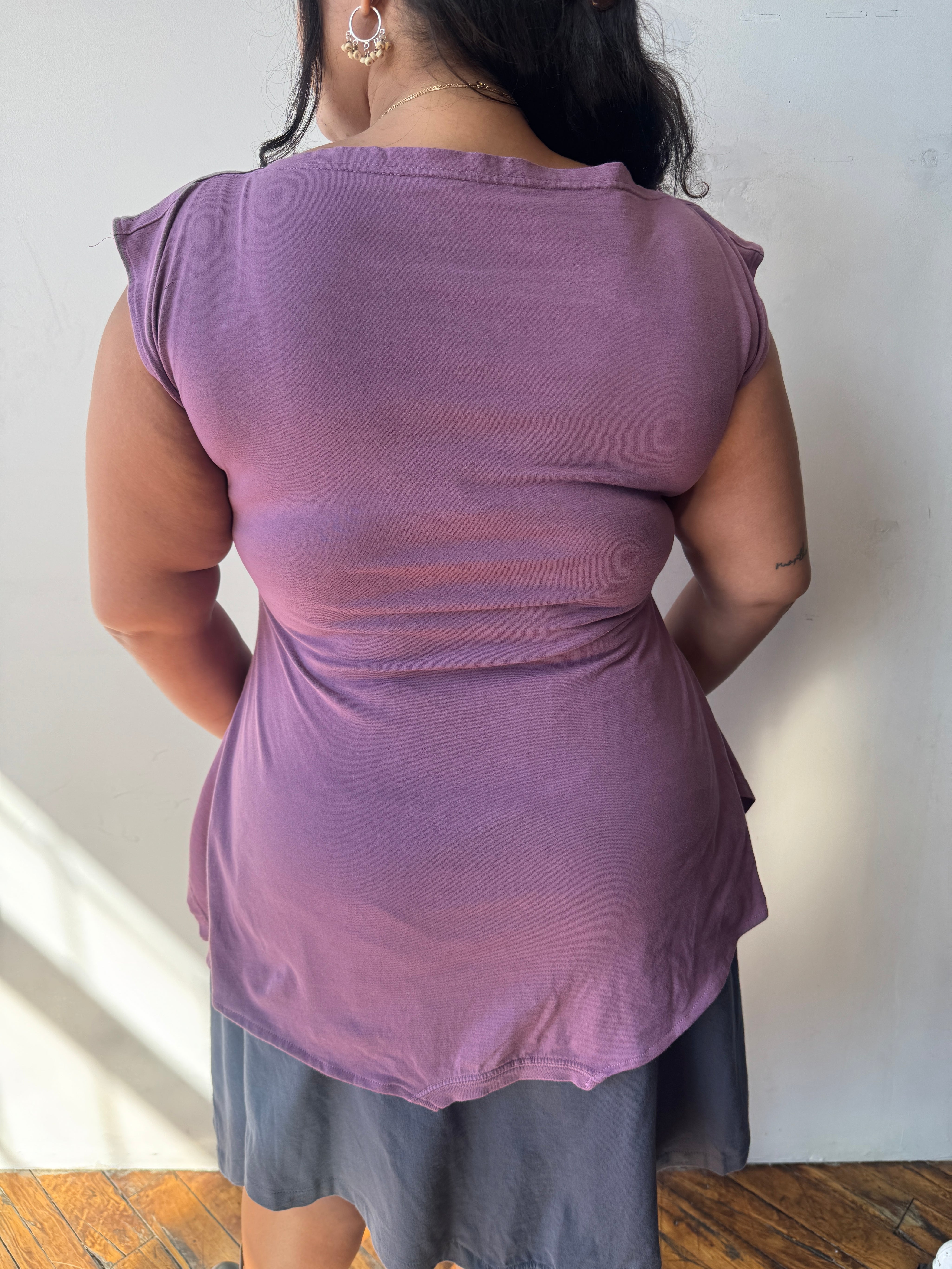 Gina Corrieri - 180 Top - Purple (XL-3X)