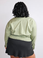 LAHMICHELLA x BRZ - Marielle Top in Green (1X/2X)