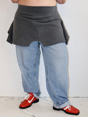 Gina Corrieri x BRZ - Gray Mini T-Skirt (XL)