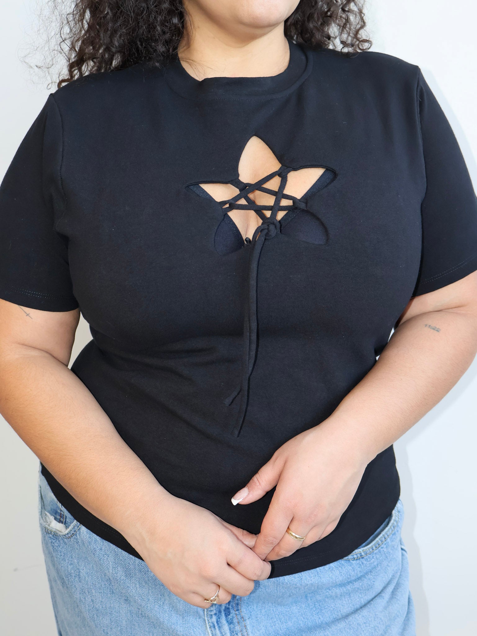 ABL ESTUDIO - Star Top T-Shirt (1X-4X)