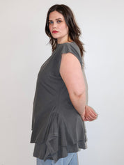 Gina Corrieri x BRZ - Grey 180 Top (XL-2X)