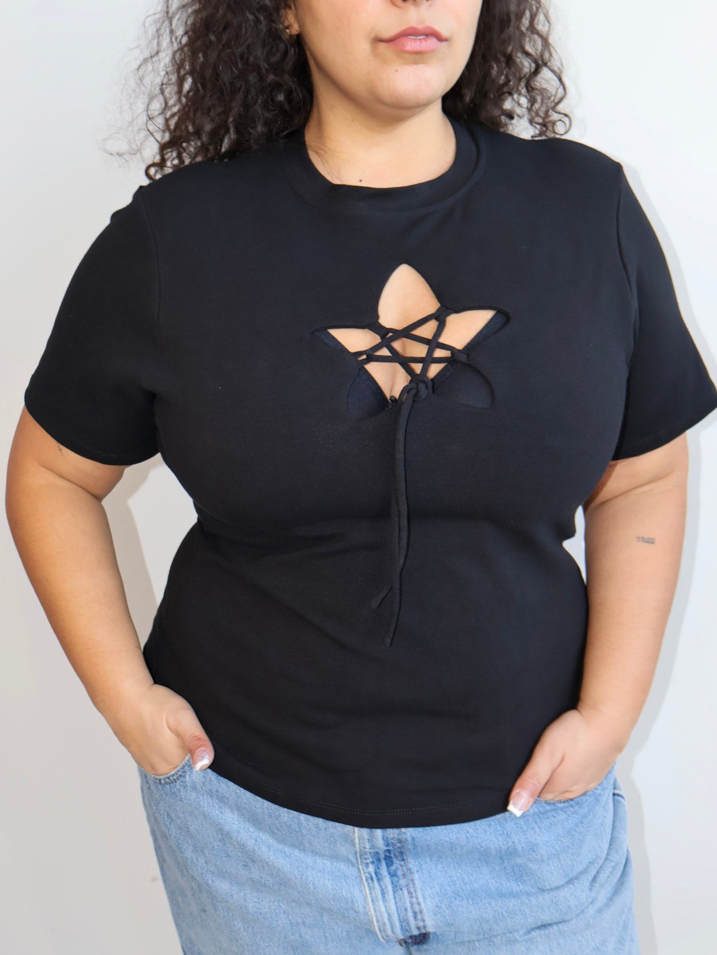 ABL ESTUDIO - Star Top T-Shirt (1X-4X)