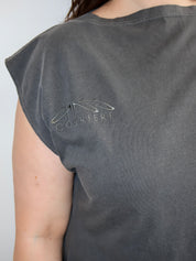 Gina Corrieri x BRZ - Grey 180 Top (XL-2X)