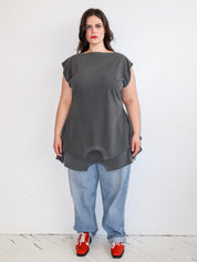 Gina Corrieri x BRZ - Grey 180 Top (XL-2X)