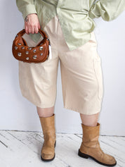Dani Feris - Brown Silver Stud Bag