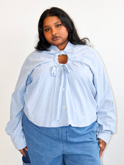 Estudio 1999 x BRZ - Baby Blue Camisa Ventana (2X)