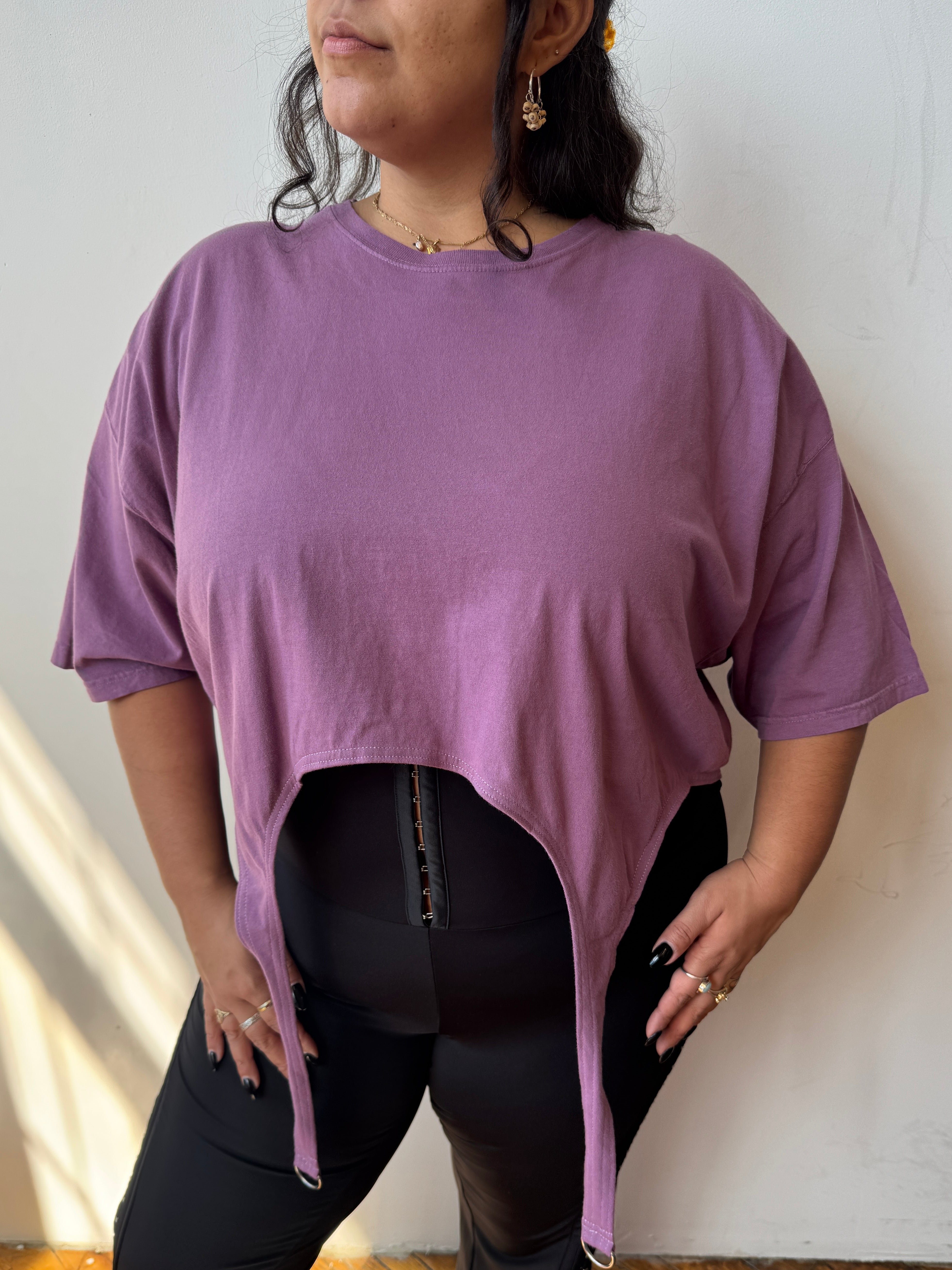 Shop Journal x BRZ - Purple Garter Tee (3X)