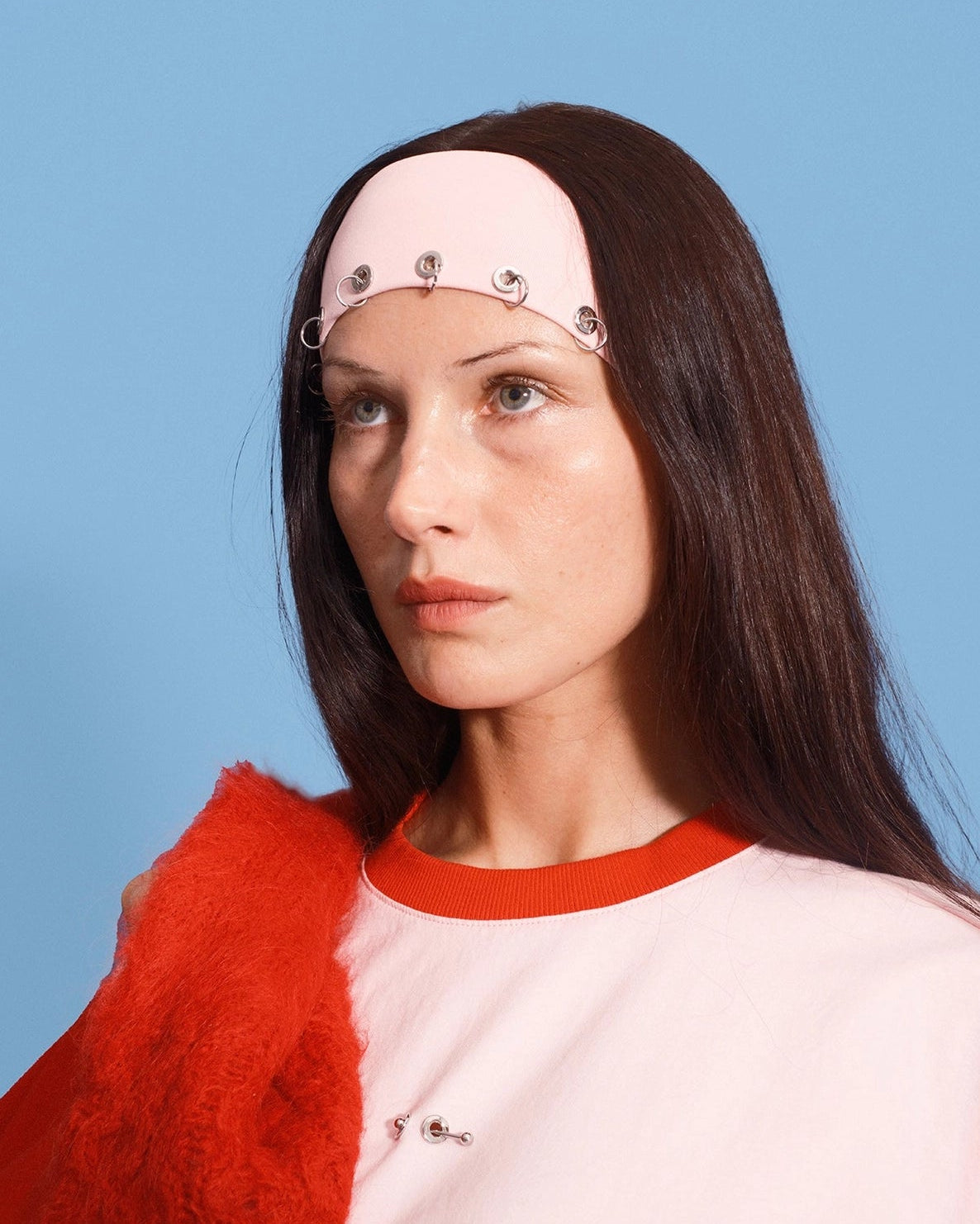 KKCo - Pierced Headband in Rose Quartz
