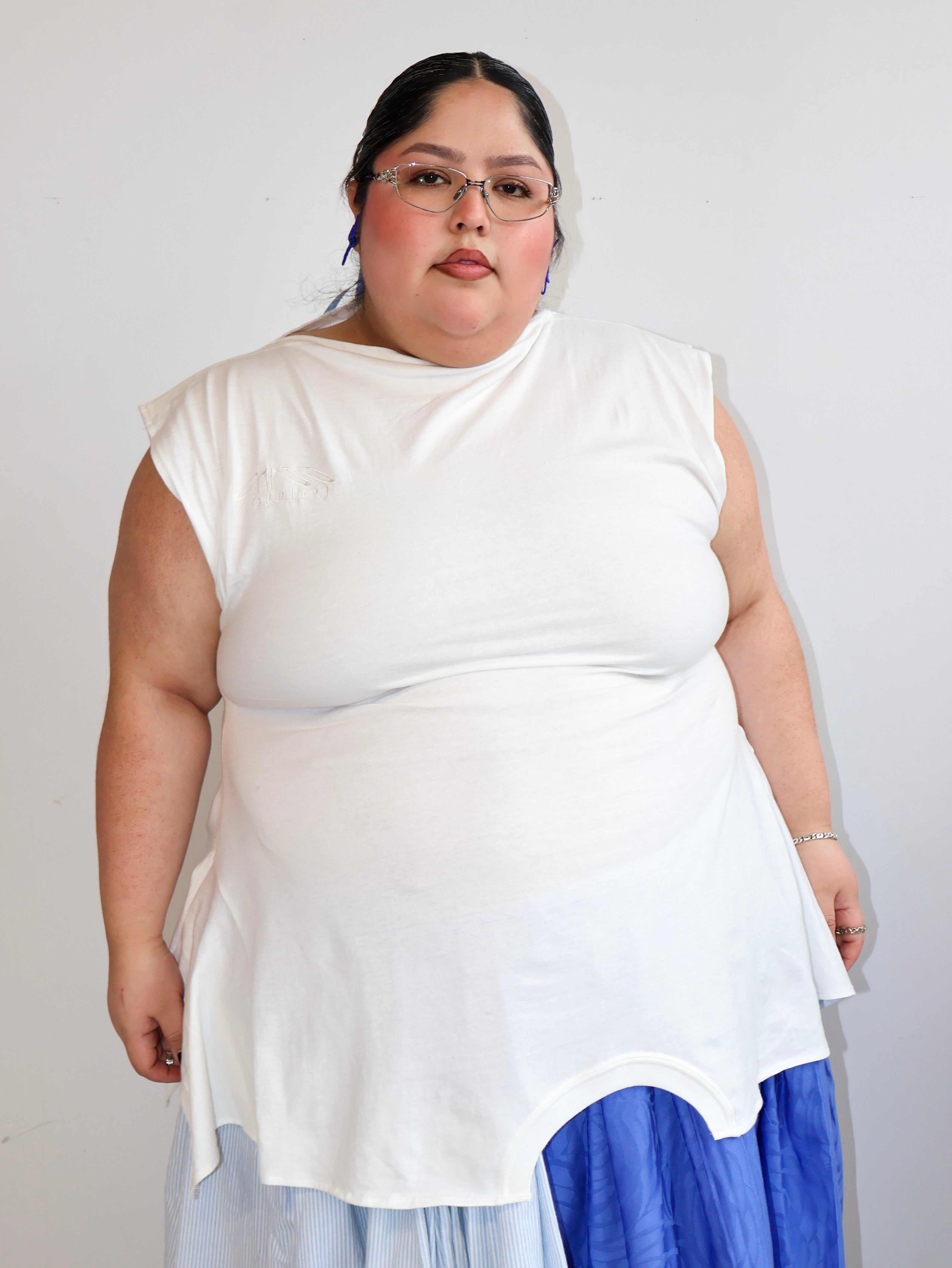 Gina Corrieri x BRZ - White 180 Top (3X/4X)