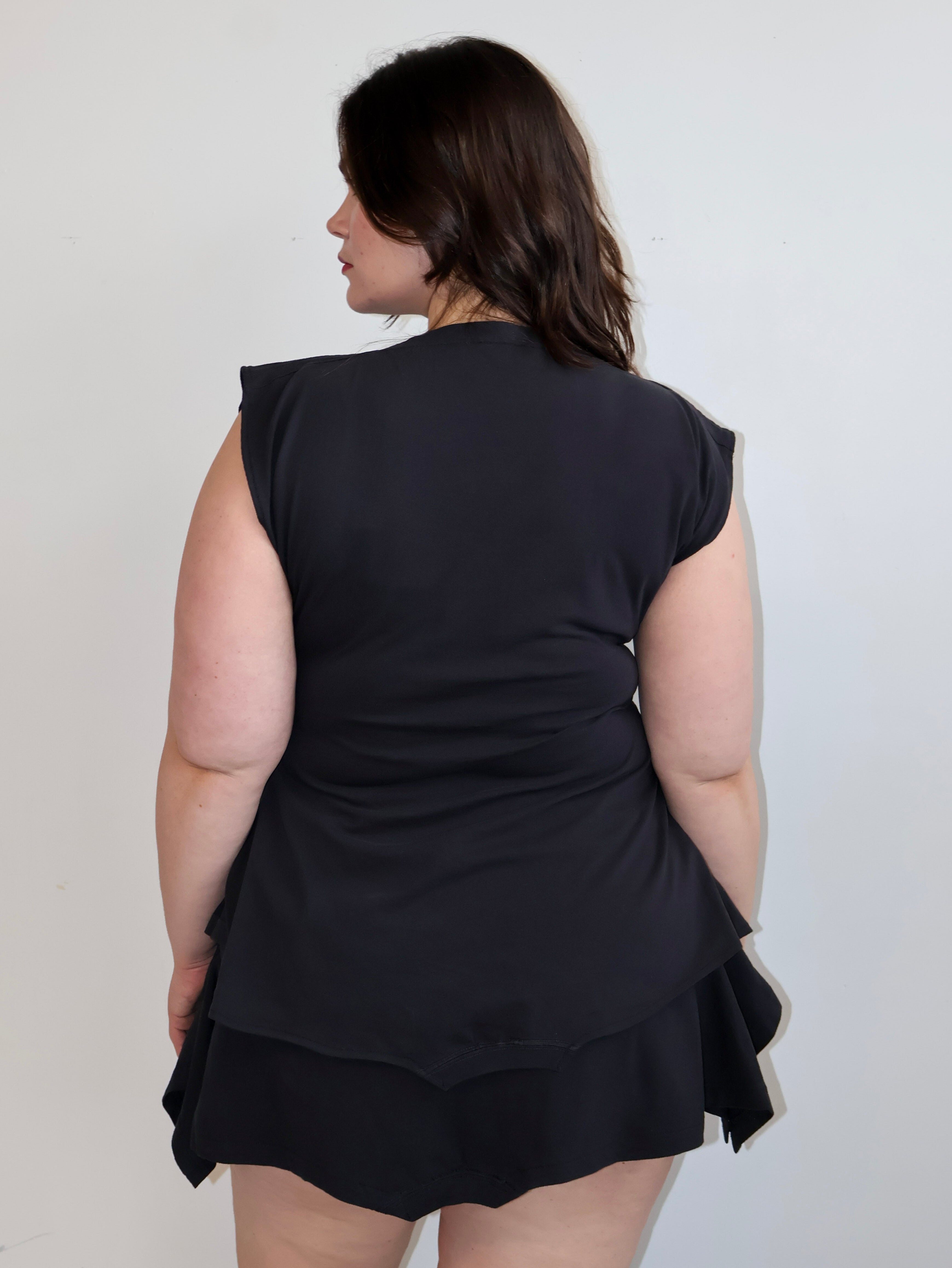 Gina Corrieri x BRZ - Black 180 Top (L/XL + XL/1X)