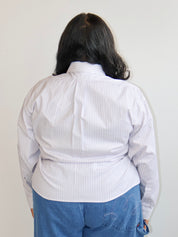 Estudio 1999 x BRZ - Lilac Plaid Camisa Bustier (1X/2X)