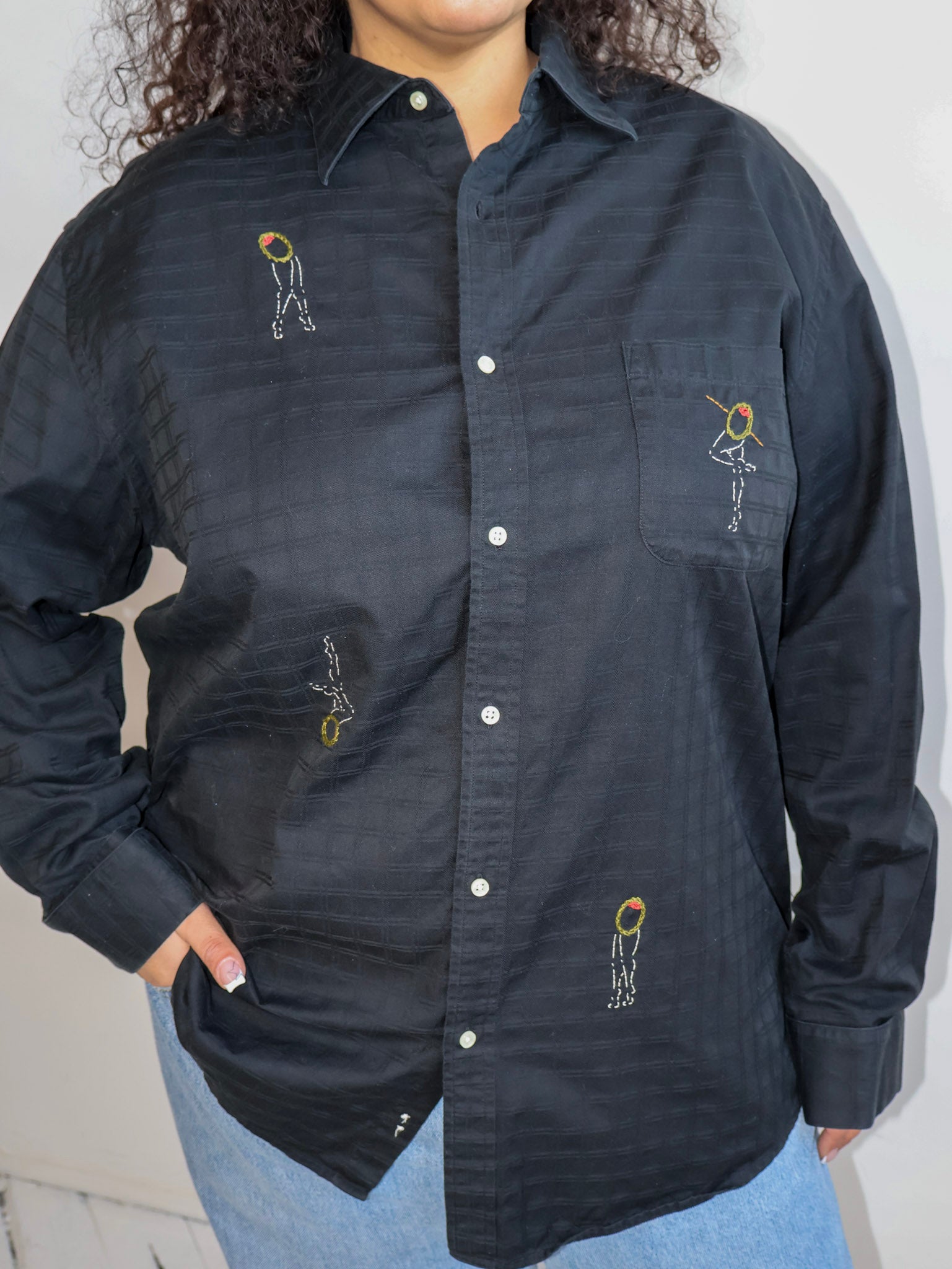 Schloss x BRZ - Olive Button Down (1X)