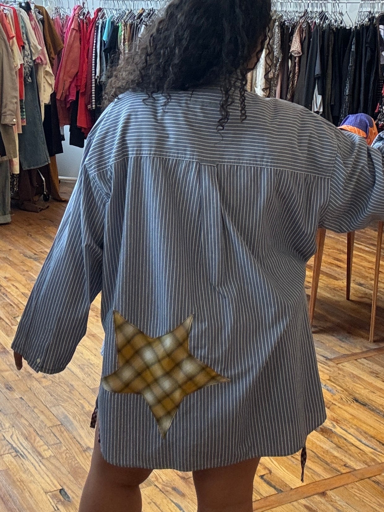 Tiberi x BRZ - Blue & Yellow Star Shirt (4X)