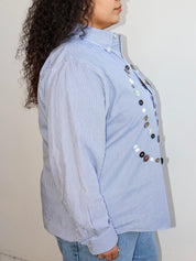 Maya x BRZ - Striped Spiral Shirt (1X)