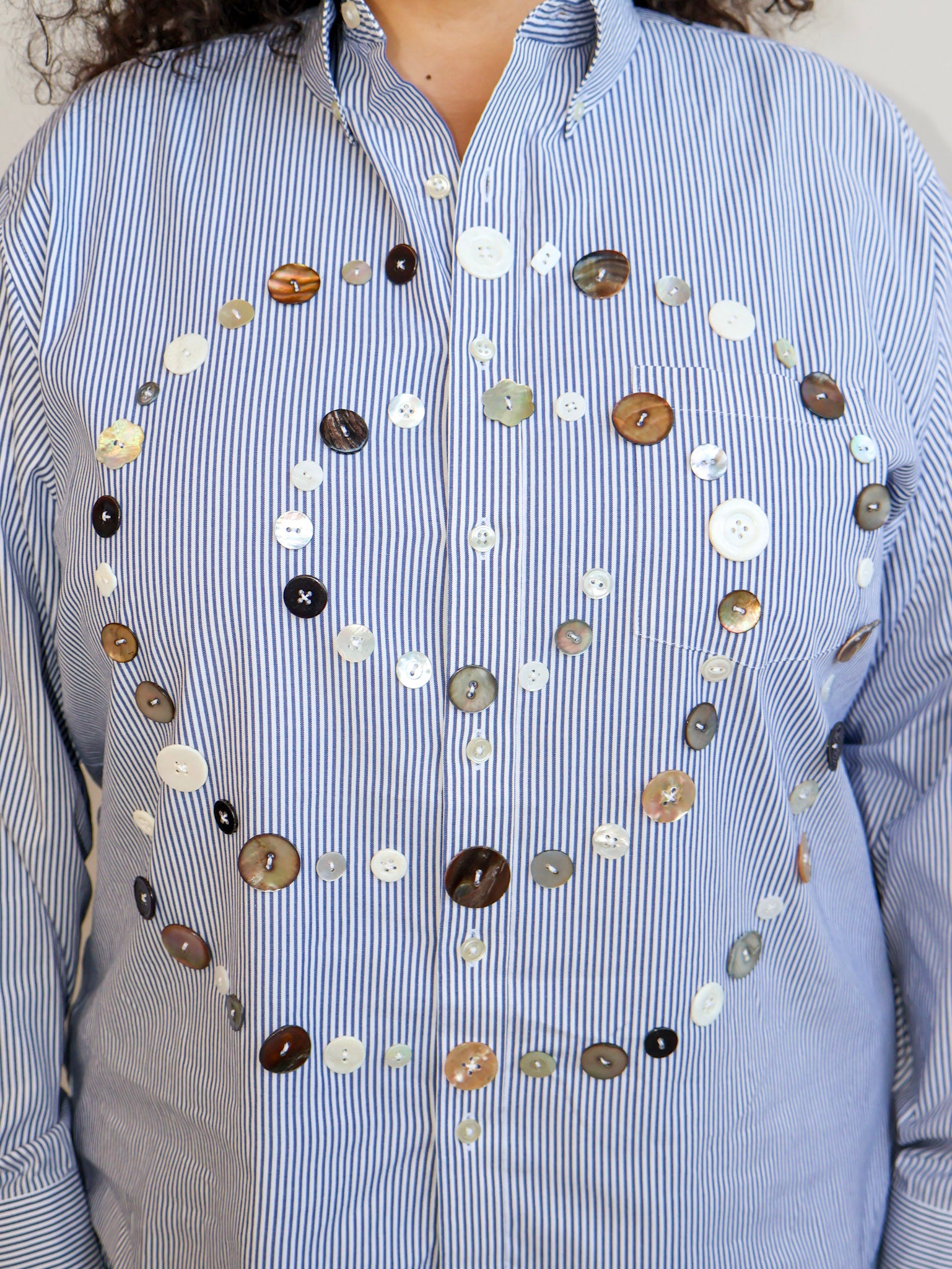 Maya x BRZ - Striped Spiral Shirt (1X)