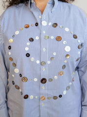 Maya x BRZ - Striped Spiral Shirt (1X)