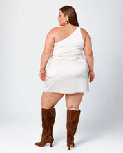 GIA/irl - Penelope Skirt in Ivory (1X-3X)