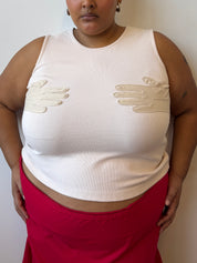 Laurs Kemp - Creme Glove Tank (1X/2X)
