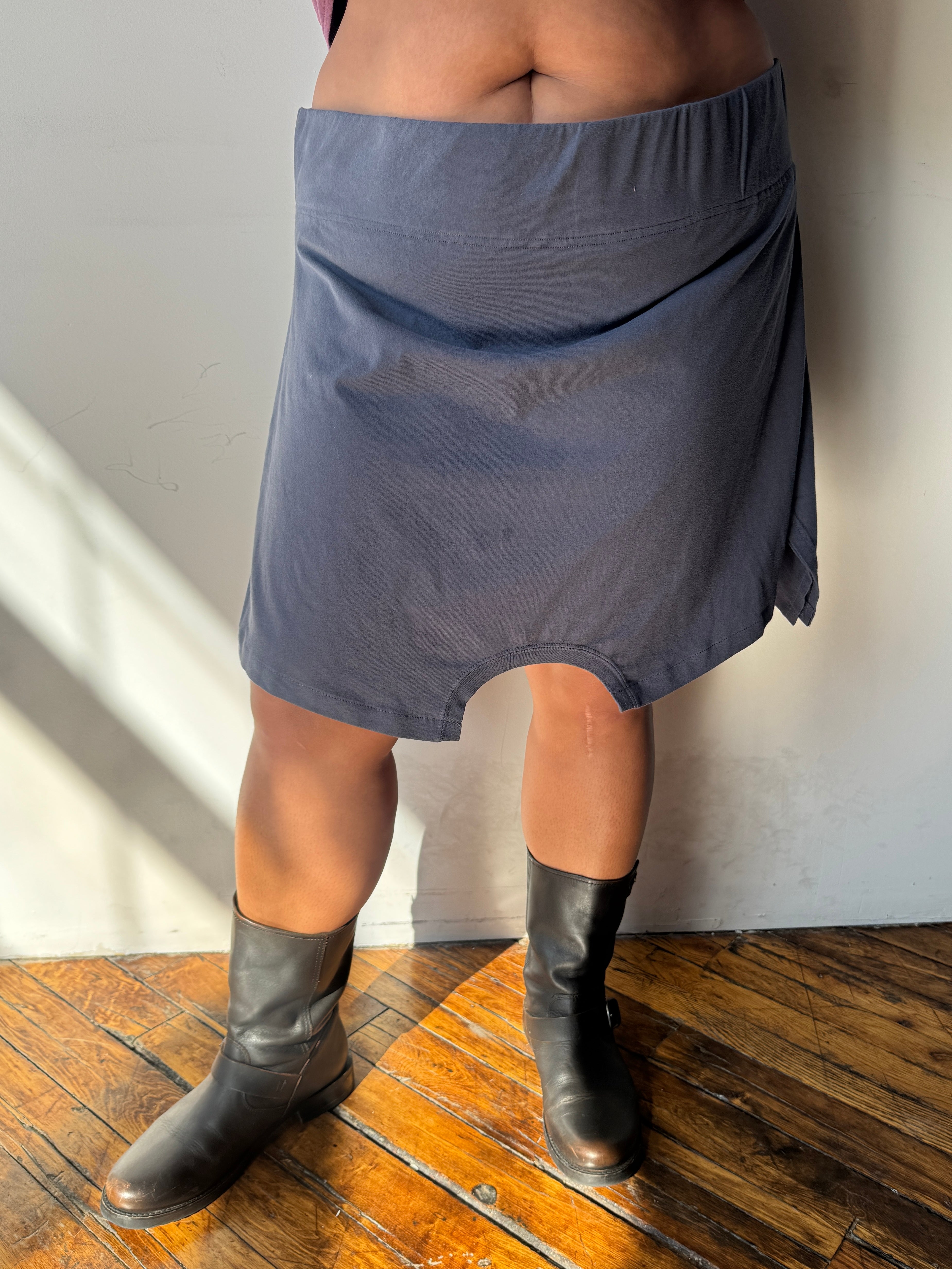 Gina Corrieri - Mini Skirt - Slate (XL/1X + 2X)