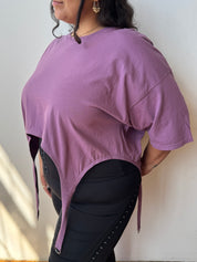 Shop Journal x BRZ - Purple Garter Tee (3X)