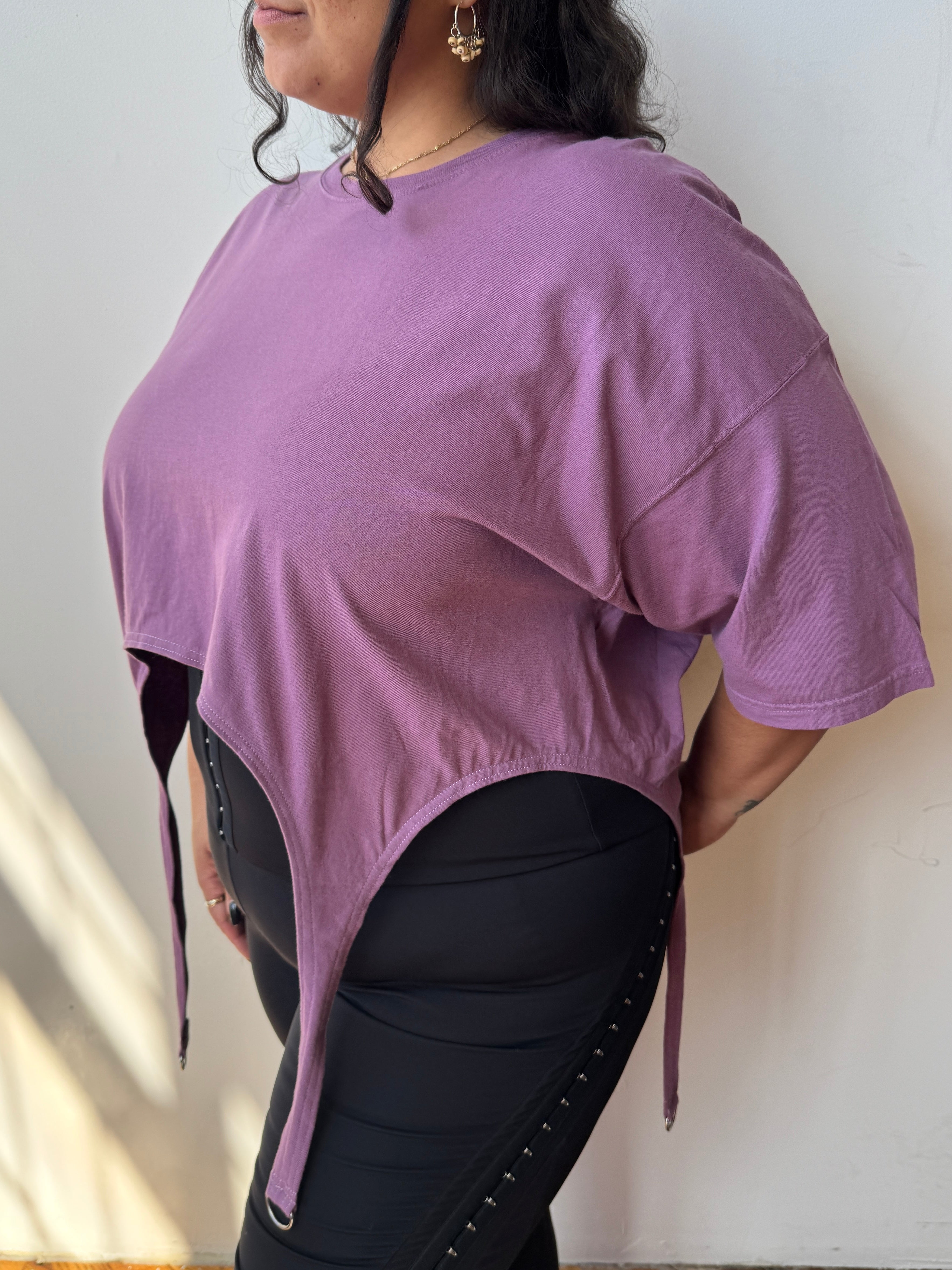 Shop Journal x BRZ - Purple Garter Tee (3X)