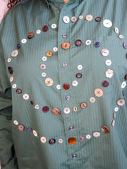 Maya x BRZ - Green Spiral Shirt (2X)