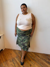 Gina Correri - Camo Midi Skirt (L/XL + 3X)