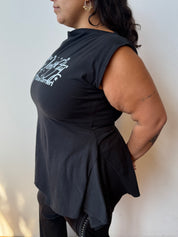 Gina Corrieri x BRZ - NYC 180 Top - Black (XL/1X)
