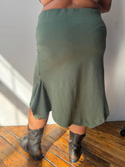 Gina Corrieri - Midi Skirt - Green (XL/1X)